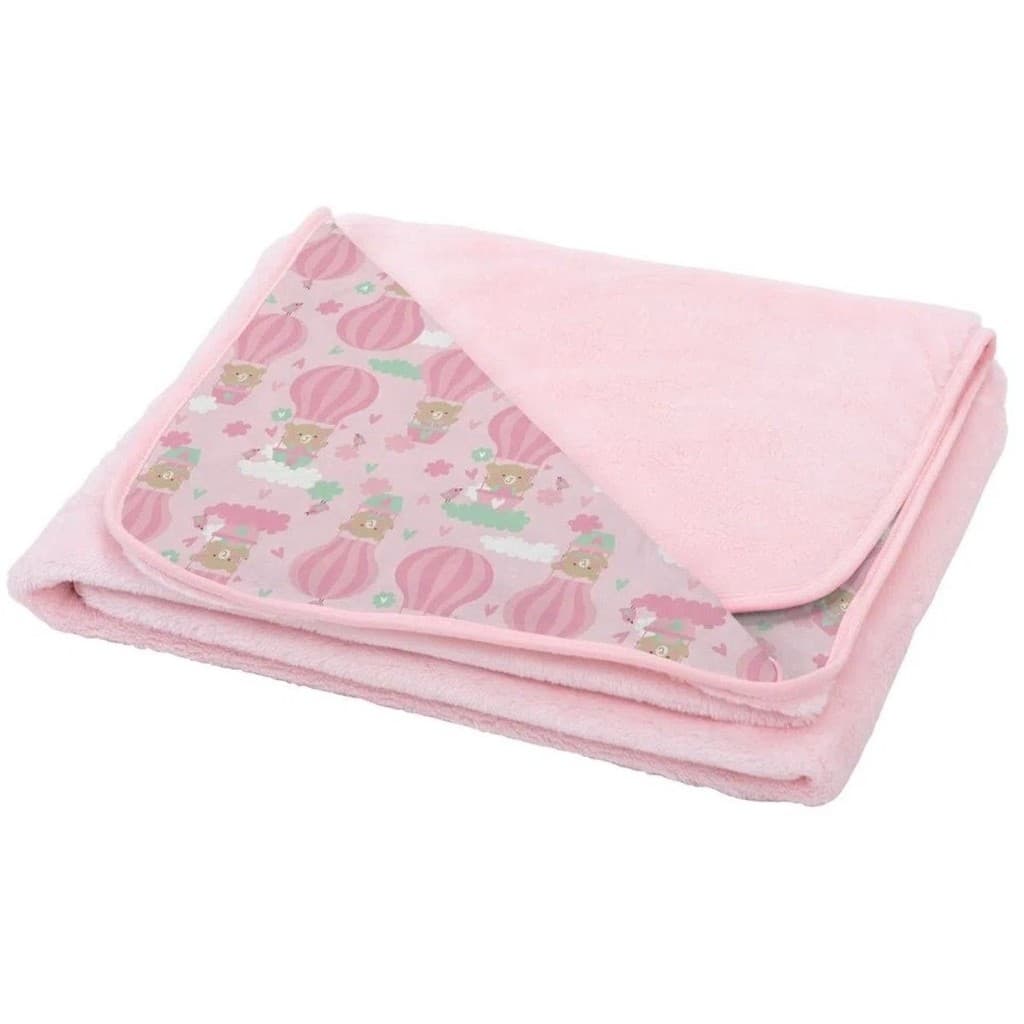 Manta Soft Dupla Face De Malha Bambi