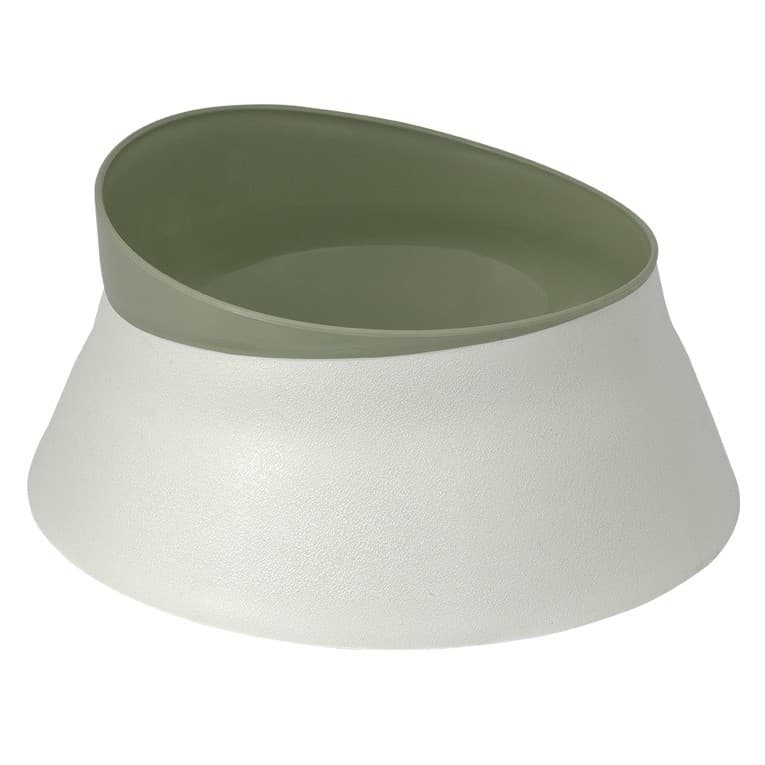 Comedouro M Verde Pastel P/ Câes E Gatos Familia Estimação