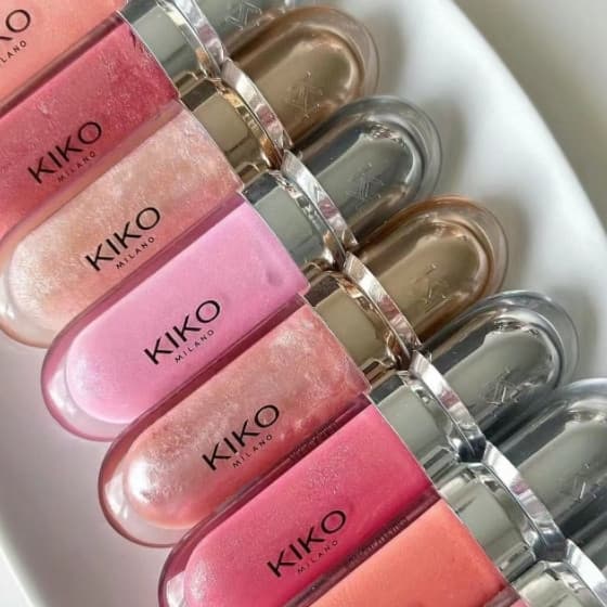 Kiko 3D Hydra Lip Glaze, Brilho Labial Hidratante de Longa Duração 6.5ml IPVD