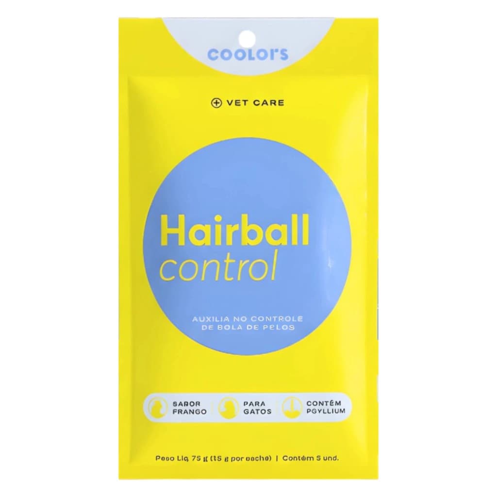 Sache Gatos Vet Care Frango De Bola De Pelo C/ 5un 15g