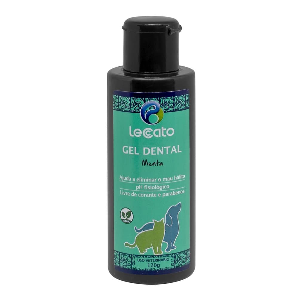 Gel Dental Mental Para Cães E Gatos Leccato - 120g