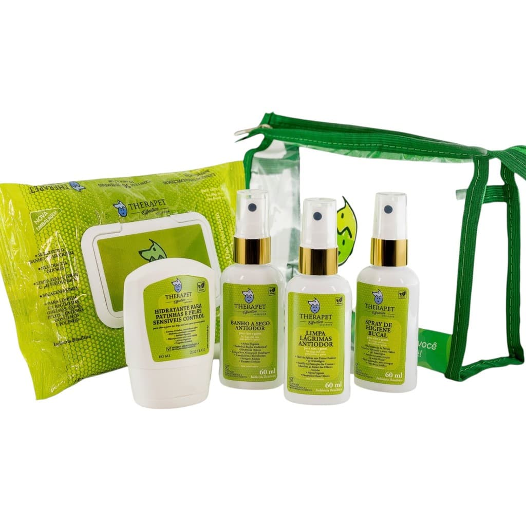 Kit Pet A Bordo Therapet Para Cuidados Em Viagens E Passeios