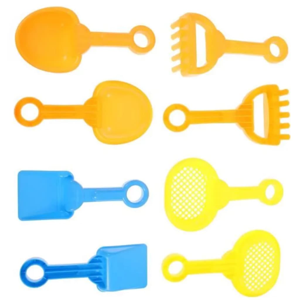 Kit Brinquedo De Praia 2 Peças Pá E Peneira
